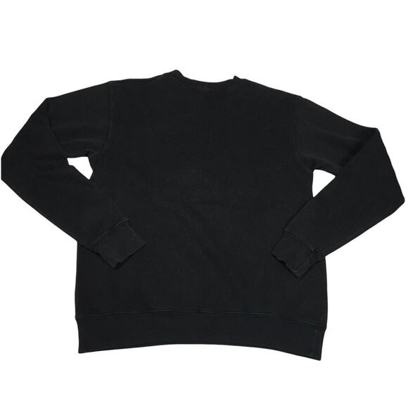 Brandy Melville John Galt Sweatshirt Black Alien Graphic Crewneck Unisex OS - Picture 2 of 10